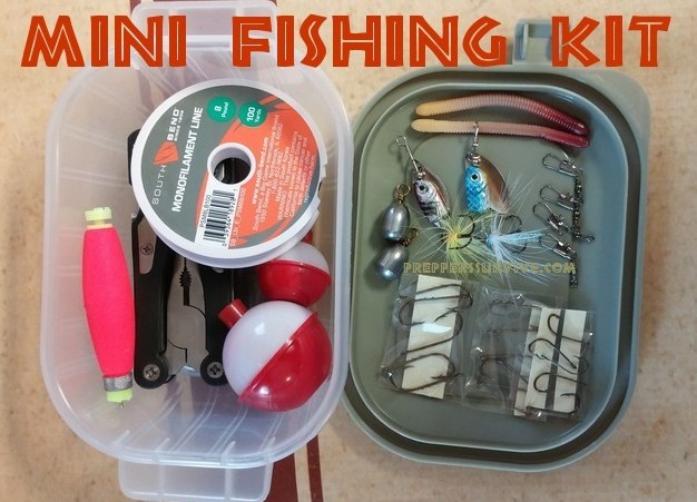 Survival Fishing Kit For Bug Out Bag 