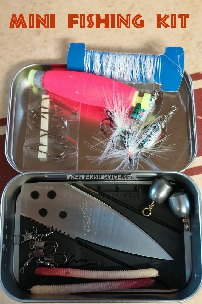 DIY Survival Fishing Kit for a Bugout Bag - Survival Prepper