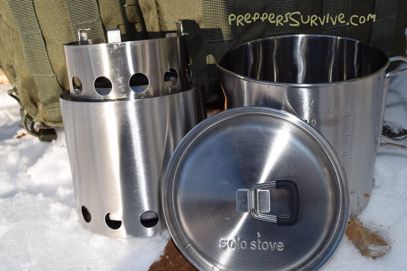 Stove in my Bug Out Bag - Preppers Survive - Solo Stove Review