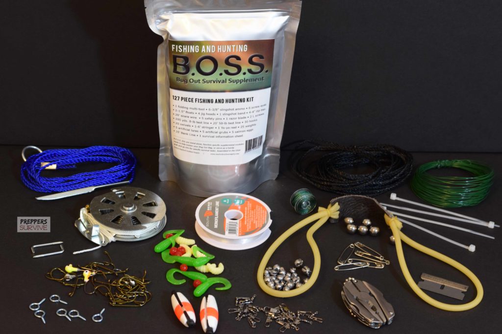 B.O.S.S. Survival Kit Review - Fishing and Hunting