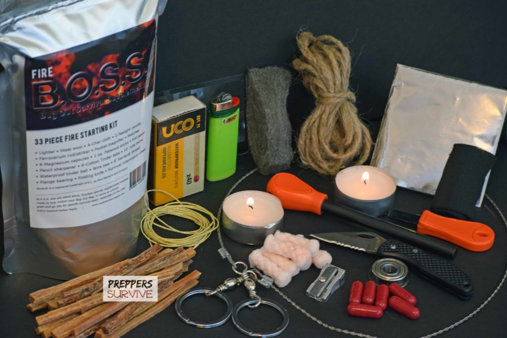 B.O.S.S. Survival Kits - Fire