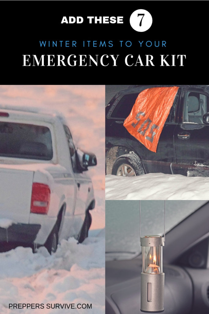 Driving in a Snowstorm - Winter Emergency Car Kit