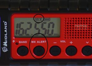 Preparedness radio WX Alert