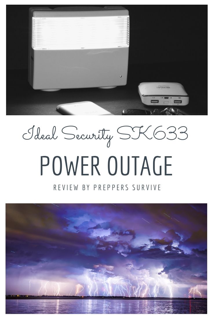 SK638 Power Failure Emergency Light