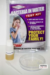 Old Water Storage - Pro-Lab Bacteria in Water Test Kit
