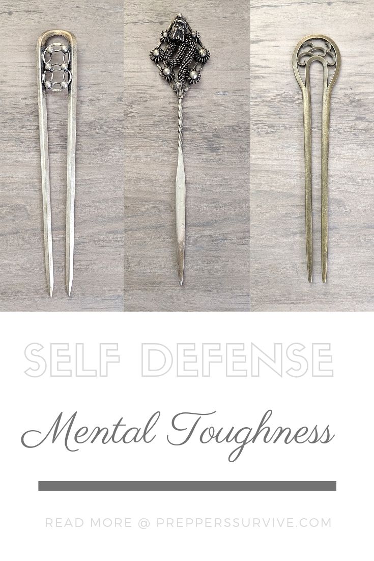 Self Defense Hairpin - Japanese Kanzashi Hair Accessories -  Bare Bodkin - Sakae Hairpins - Hair Knives