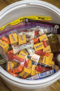 Storing Candy in Food Storage