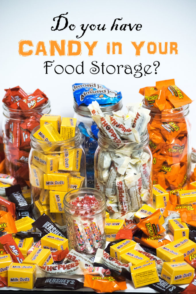 Storing Candy in Food Storage