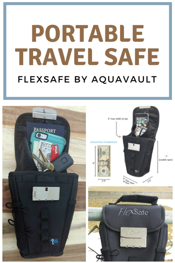Portable Travel Safe - Go Safe - FlexSafe Review - Combo Lock Bag - Slash proof - Preppers Survive
