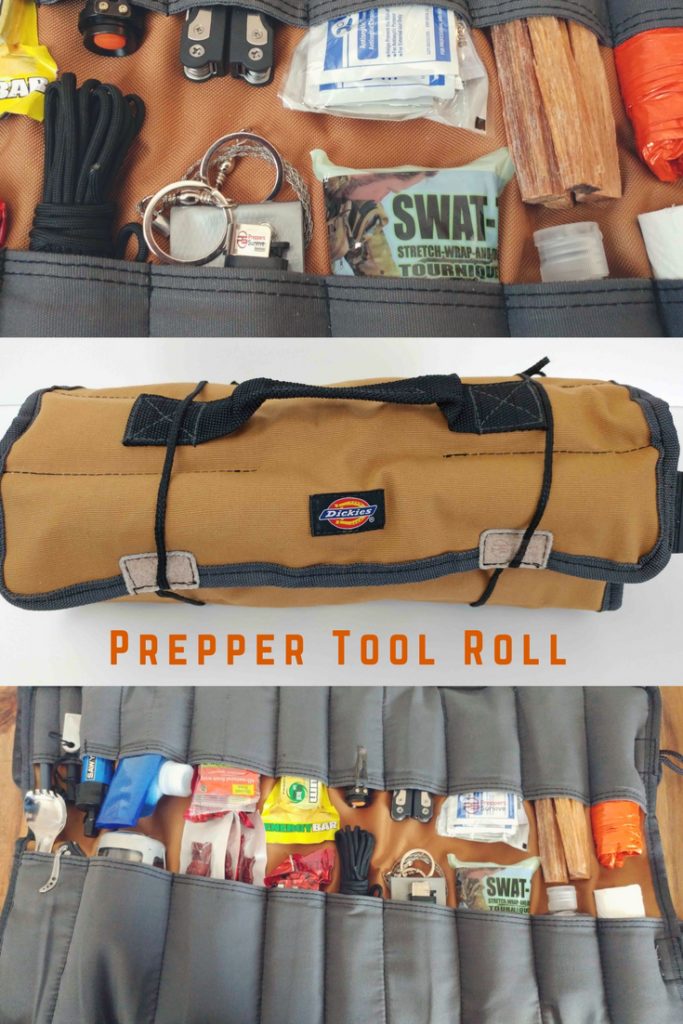 Prepper Tool Roll - Bugout bag organizer - survival roll
