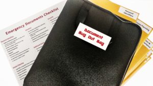 Important Documents, Document Bugout Bag, Checklist