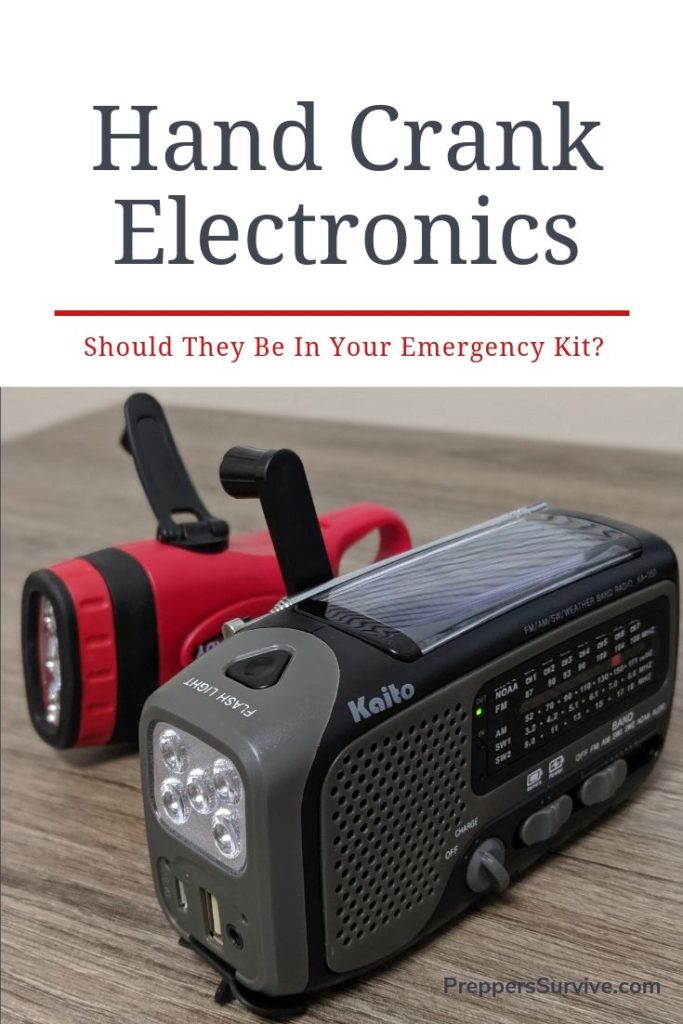 Emergency Hand Crank Electronics