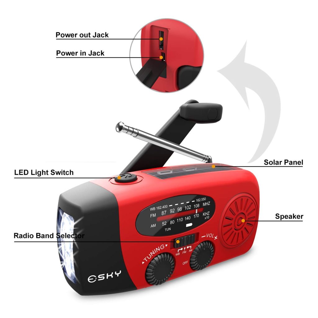 Emergency Hand Crank Electronics