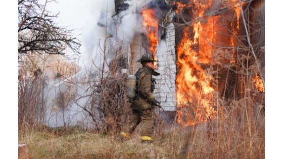 Starting Over After A House Fire - Firefighter