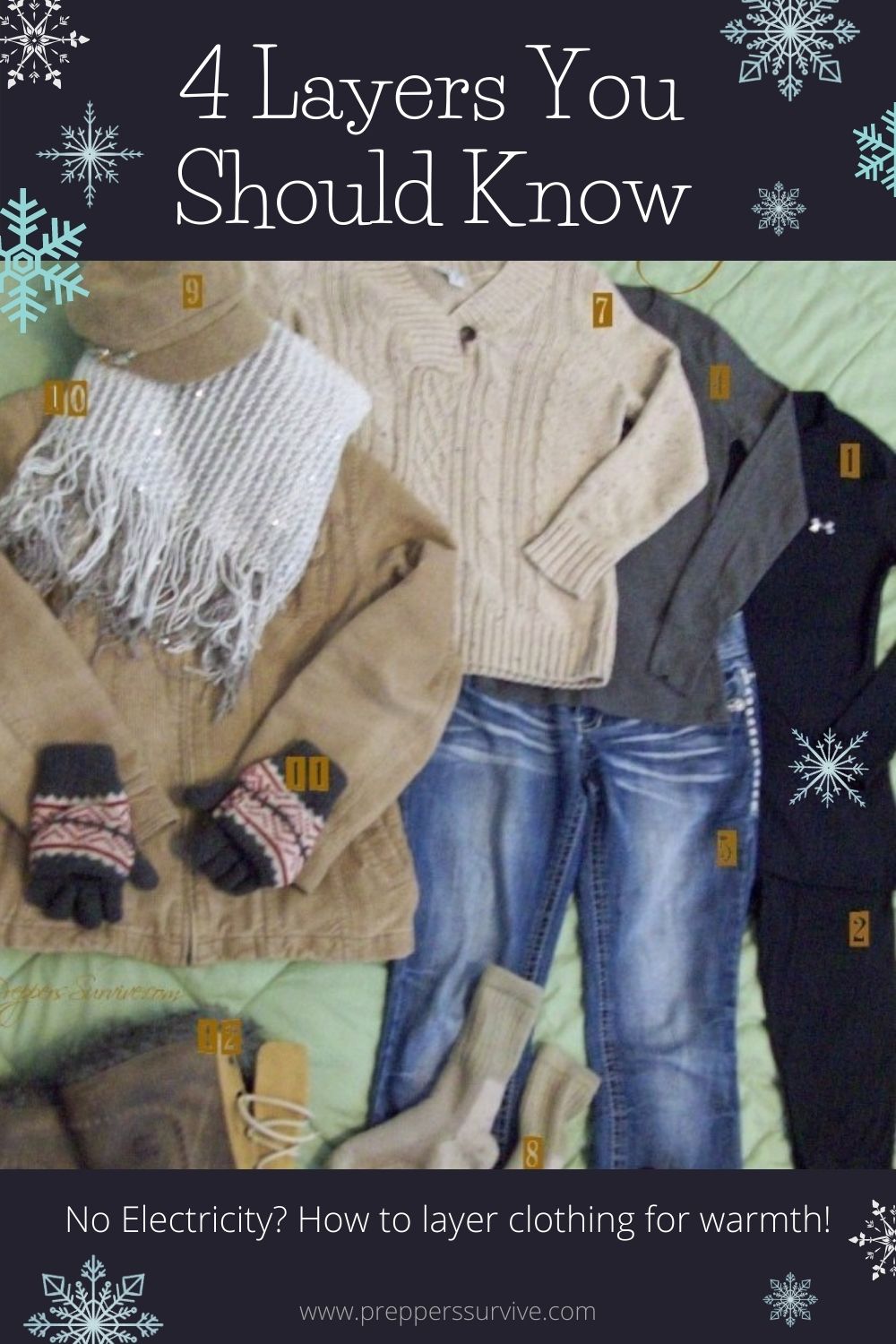 4 Layers You Should Know for Extreme Cold Weather - How to layer clothes for winter