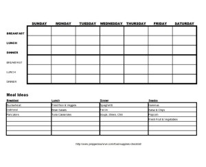 Food Storage Guide, Prepper Food List, Supplies Checklist, disaster prepping, survival prepping - Preppers Survive