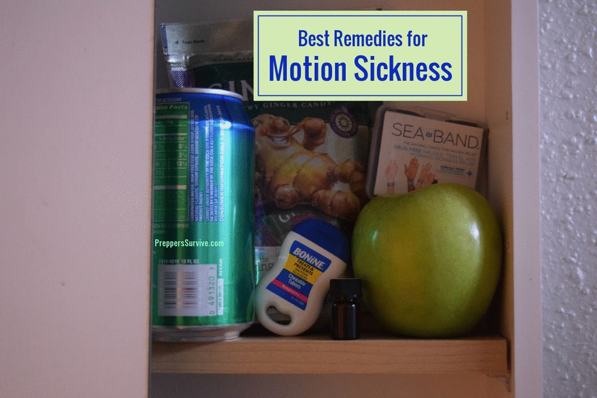 Best Remedies for Motion Sickness - Preppers Survive