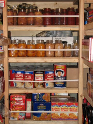 Prepper's Pantry - Food Storage Images - prepper pantry shelves