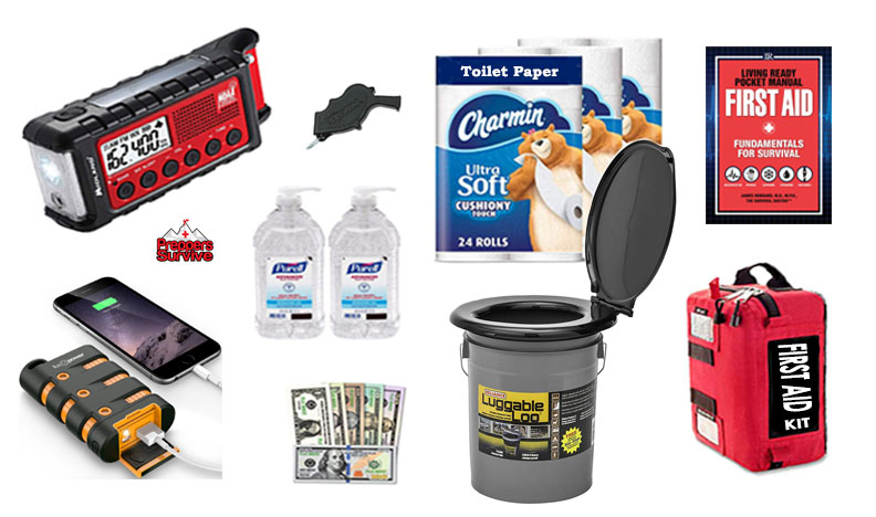 Hurricane Checklist - emergency prep list - SHTF disaster supplies - What are 10 things you need to survive a hurricane?