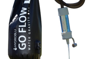 Water filter gravity bag hydroblu