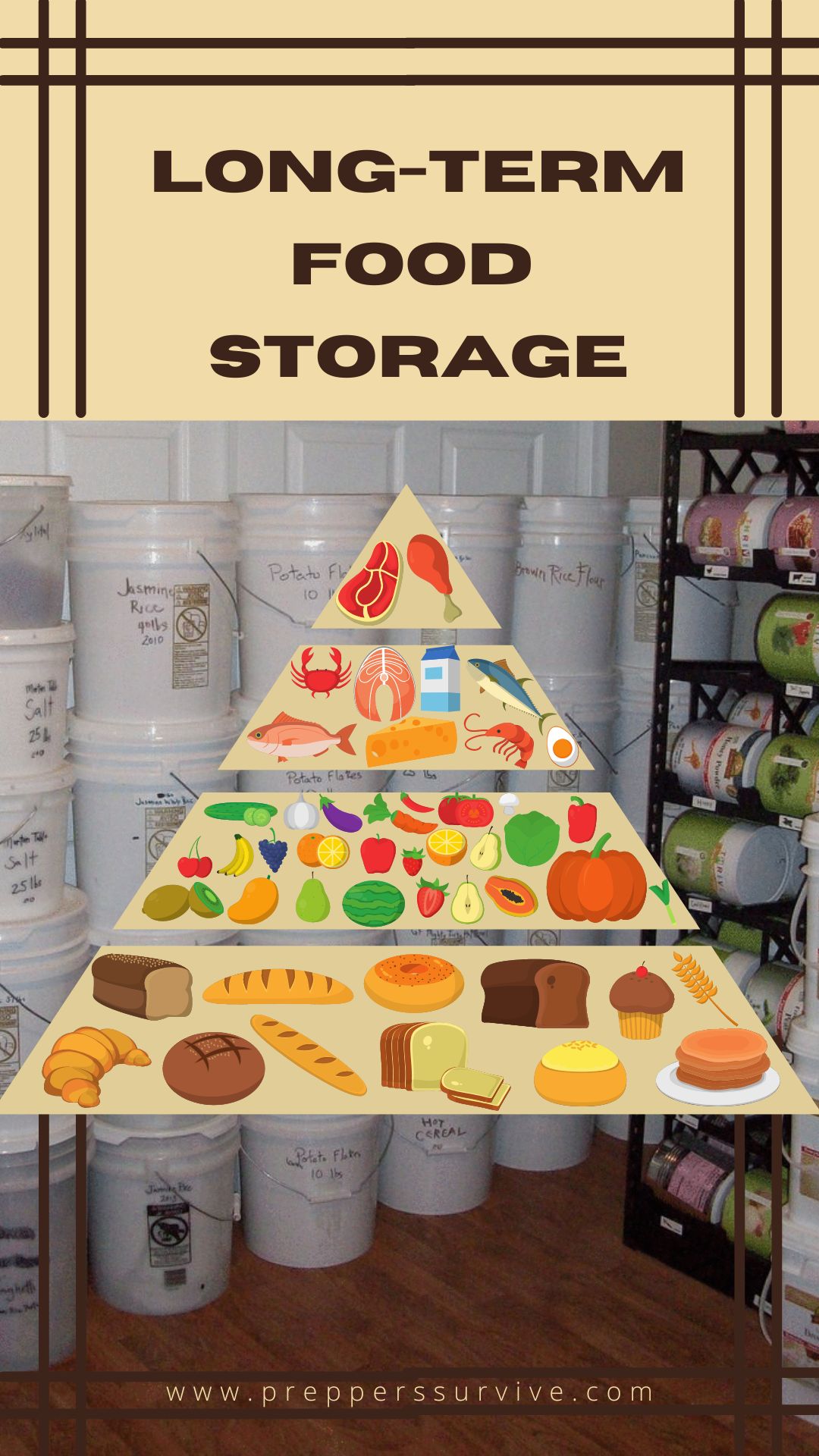 Food Storage - Long term food supply