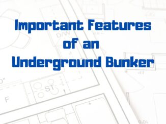 Features of an Underground Bunker