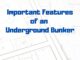 Features of an Underground Bunker
