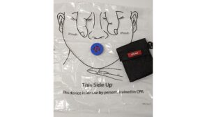 basic first aid kit consists of Disposable Resuscitation Mask 