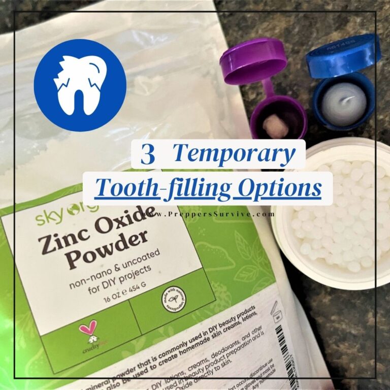 How to Fix a Broken Tooth at Home Survival Prepper