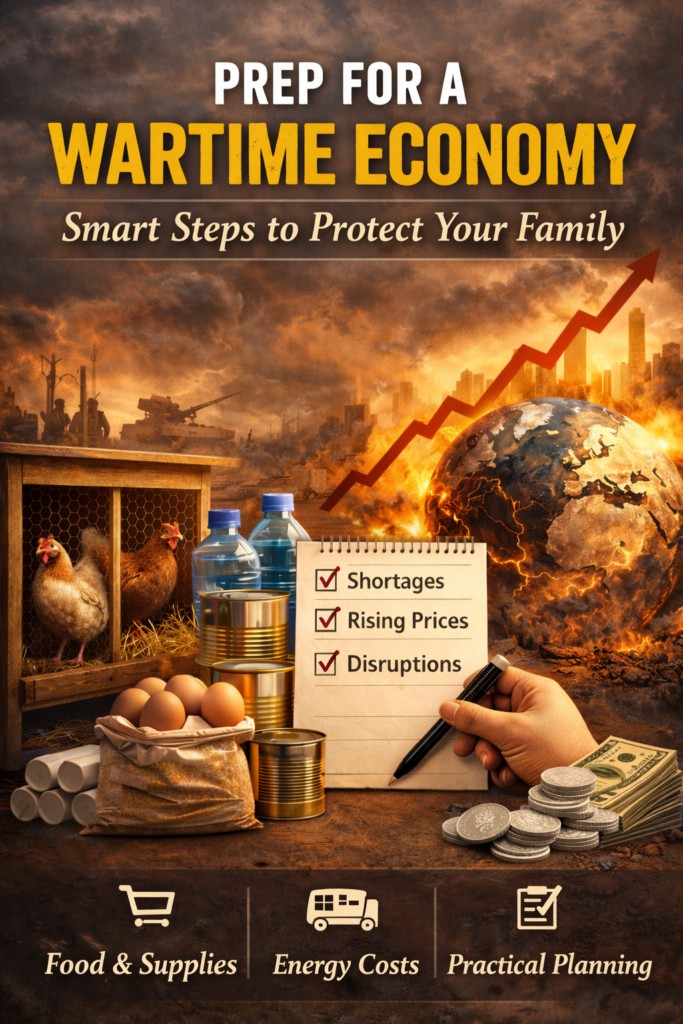 prep for a wartime economy